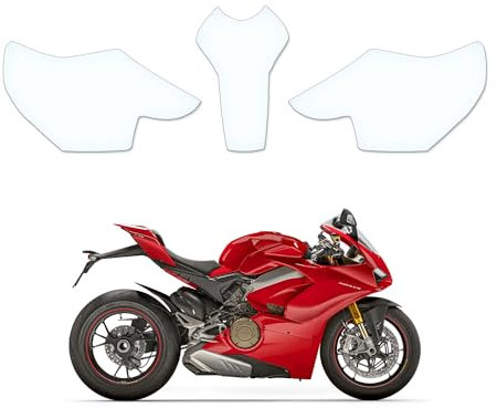 Pellicola protettiva per serbatoio, adesivo serbatoio adatto per Ducati V4 Panigale 2018+