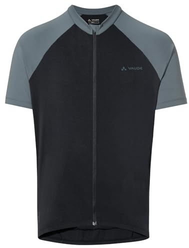 VAUDE Men's Matera FZ Tricot II, Fullzip Radtrikot für Herren, Passform: Slim fit, Heron, XXL