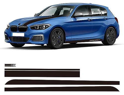 WuYyyyy Auto Seitenschweller Aufkleber für BMW 1 Series F20 F21 F40 118i 128i 135i M AutotüR Seite Vinyl Sticker Auto Dekoration Styling Accessories.