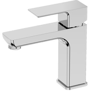 LAVITA Waschtischarmatur - Aquila Chrom Wasserhahn Mischbatterie für Waschbecken Waschtisch-Armaturen Badezimmer Einhand-Waschtischbatterie