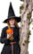 Leonardo Carbone® Hexenhut Agata - Hexenkostüm, Mittelalter Kleidung Kopfbedeckung, Halloween Kostüm Damen, Witcher Hat, Zauberer Hut, LARP-Kleidung, Karneval, Cosplay - 100% Wolle Schwarz