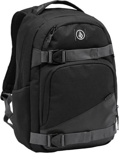 Volcom Herren Grindstone 23L Skate Rucksack, Schwarz