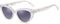 ZENOTTIC Trendige Polarisiert Sonnenbrille für Damen: Retro Cat-Eye Rahmen – Mode-Sonnenbrille mit UV400 Schutz