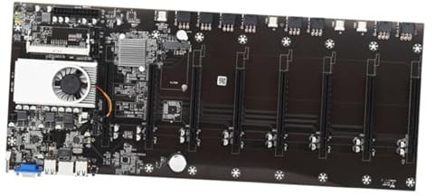 Cabilock Placa Base para Máquina Minera con CPU Integrada Soporte para Tarjetas Gráficas Gpu Memoria Interfaz Vga Integrada Consumo Energético