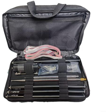 Snowchecking JPC-12 Shortwave Antenna System, 8-Band Radio Amateur Receiver With Ground Anchor Installation Kit