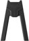 Joystick di ricarica Grip per Switch 2 Gamepad Frip Caricatore palmare Console di gioco Carica Accessori (Black)