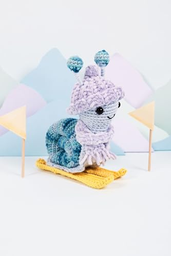 DMC - Ski-Schnecke von Joanna Hateley Amigurumi Häkelset Niveau mittel