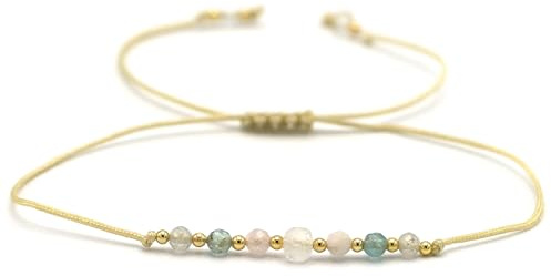 Miracles Minéraux Bracelet cordon « Zodiaque » – Bracelet astrologie pour signe – Pierre naturelle & cordon | Fabrication française