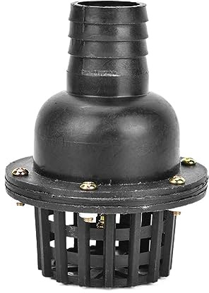 Kugelhahn, Rohrkugelhahn 1,5/2/2,5/3/4 Zoll Wasserpumpe Fußventil Schwarzes PVC-Niederdruck-Flachrückschlagventil For Flüssigkeitsmaschine(4)