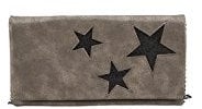 s.Oliver (Bags Damen 39.711.94.8092 Clutch Grau (Grey/Black Aop)