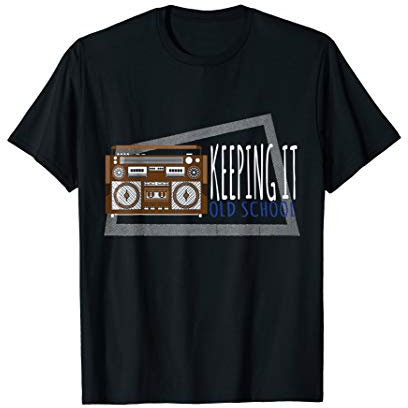 Keeping It Classic Vintage Radio Design Music Lover T-Shirt