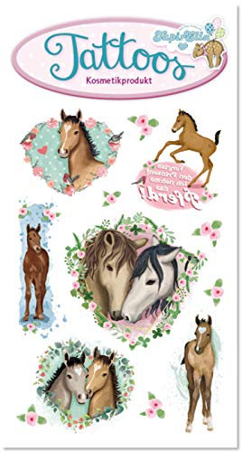 Tattoo-Set * Pferde * von Lutz Mauder | 44680 | Pferd Pony Tattoos Kindertattoo Kinder Geburtstag Mitgebsel