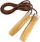 Leather Skipping Ropes Jump Rope Fitness,Speed Jump Rope for Fat Burning Exercises, Training, MMA, Boxing,& Weight Loss Adult, Men & Women Workout Equipment