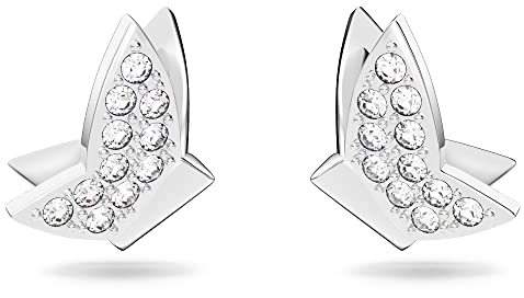 Swarovski Damen-Ohrstecker Metall Swarovski-Kristall One Size Silber 32020892