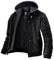Wantdo Giacca in Pelle da Uomo Giubbotto da Lavoro Primavera Autunno Ecopelle Comodo Antivento Giaccone da Moto Outdoor Leggero-Nero S