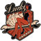 Samunshi Rockabilly Devil Aufkleber Autoaufkleber für Motorrad Fahrrad Roller oder Auto Sticker Chopper Hot Rod Bopper Enduro Motocross Rockabilly Vintage (20x20cm Rockabilly Devil)