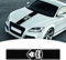 Bilisin Gorilla Face Badge Graphics and Car Hood Stripes Decals Universal Vinyl DIY Modified Auto Racing Sport Body Side Stickers for All Cars SUV Truck Off Road Vehicles