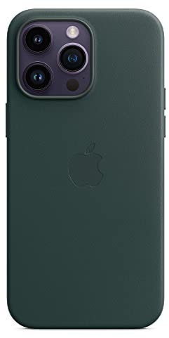 Apple iPhone 14 Pro Max Leather Case with MagSafe - Forest Green 