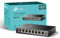 TP-Link TL-SG608E Managed 8-Port Gigabit Network Switch, Energy-Saving Ethernet Splitter, Support QoS VLAN IGMP Snooping, Network Monitoring Through Web Interface, Fanless Durable Metal Design