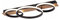 Paul Neuhaus LED, Deckenleuchte Trooper, 41W-1300lm, Holzoptik-anthrazit