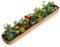Creekview Home Emporium Dough Bowl for Decor - 30 Inch Long Wooden Tray Baguette Trough - Acacia Wood Decorative Oblong Centerpiece Boat - Rustic Primitive Farmhouse Amish Fruit Bowl for Long Table