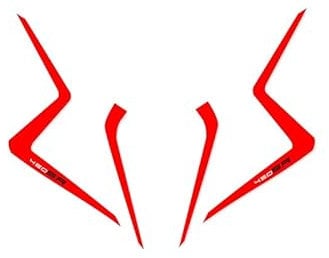 Für CF&MOTO 450SR Motorrad Reflektierende Front Verkleidung Aufkleber Dekoration Streifen Aufkleber Zubehör Wasserdichte Kopf Windschutzscheibe tankpad Aufkleber Motorrad