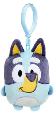 Bluey Mini Peluche con Clip para Mochilas y Juegos