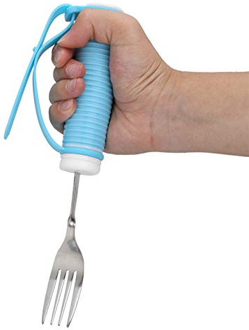 Tenedor De Ayuda para Comer, Tenedor Giratorio De Acero Inoxidable, Utensilios para Comer Giratorios para Personas Mayores