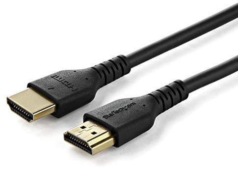 StarTech.com 1,5m Premium Zertifiziertes HDMI Kabel mit Ethernet, High Speed 4K 60Hz HDR10/ARC Kabel, Robustes HDMI 2.0 Kabel
