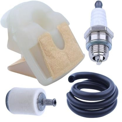 4 stücke 181173180 Luft Kraftstoff Filter Zündkerze Kit for Dolmar PS-460 PS-510 PS-5100 PS-5100 S PS-5100 SH PS-5105 PS-5105 H Kettensäge