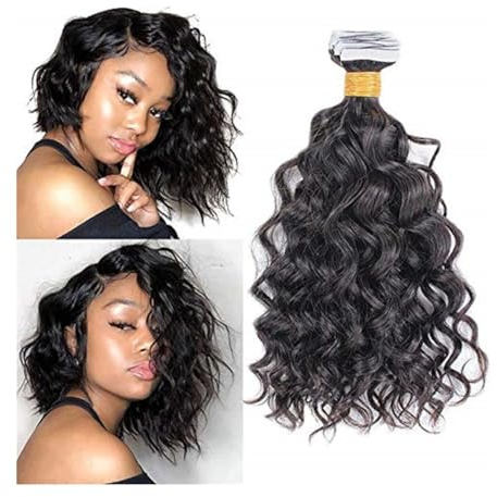 Tape Extensions Tape in Human Hair Extensions for Women Brazilian Skin Weft Tape in Hair Loose Wave 100% Human Hair Kleber 8-30 40pcs 100g Hair Extensions(8inch 40pieces)