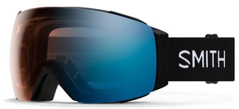SMITH OPTICS I/O MAG Ski- Snowboardbrille BLACK 22 - ChromaPOP PRO Photochromic Blue Mirror NEU