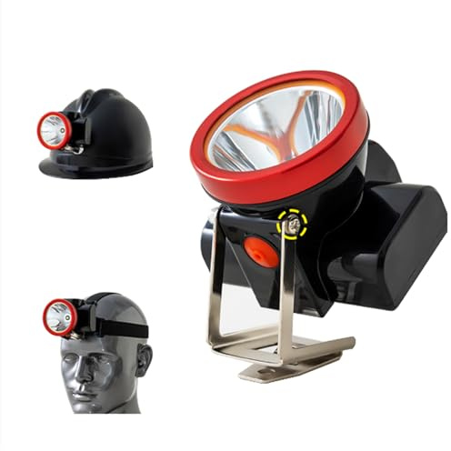 HUIZHITENGDA 45W Miner Lamp Explosion-Proof Light Helmet Ca Lamp Headlamp, Head Belt Charger Portable Lighting Outdoor for Camping,Mining