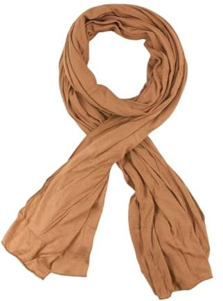 fashionchimp BASIC-Schal für Damen in angesagten Trendfarben, Jersey-Design (Puder)