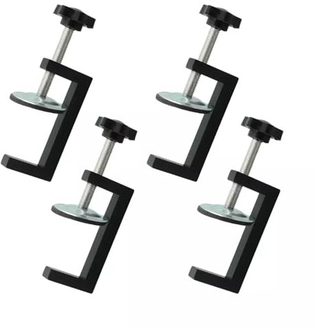 Adjustable G Clamps for Woodwork Carpentry Mini Screw Table C Clamps (4)