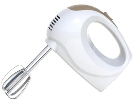 Hand Mixer Electric, 5 Self-Control Speeds Food Kitchen Mixer with 5 Stainless Steel Accessory(CX-6613)
