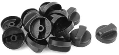 pipisweet 15 Pcs Stove Gas Stove Plastic 8 Mm Dia Mount Hole Knob