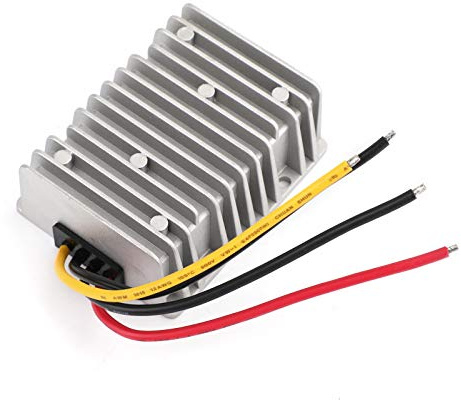 Topteng DC Wandler 24V auf 12V, 40A 480W Step Down Converter, Spannungsregler Einstellbar für LKW, Wohnmobil, Boot, Solaranlagen – Überstrom-, Überspannungs- und Kurzschlussschutz