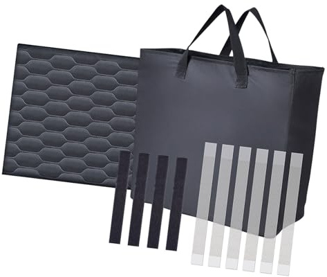 Ldabrye Finish Protector 3 roues intermédiaires canines comprend des panneaux complets et des panneaux de porte imperméables et lavables en tissu confortable pour animal domestique pour banquette