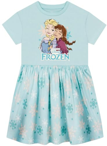Disney Frozen Dress, Elsa & Anna Girls' Dresses, Ages 18 Months to 8 Years