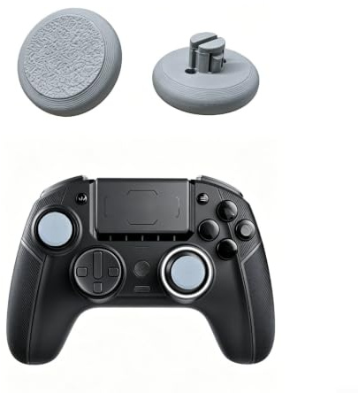 Wodsty Thumb Grips kompatibel mit für ps5 Controller, Silikon Joystick rutschfest 2 Stück Gaming Zubehör Zuhause (Gray)