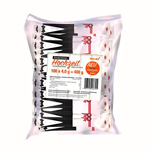 Zucker-Sticks „Hochzeit“ – Beutel à 100 Stück