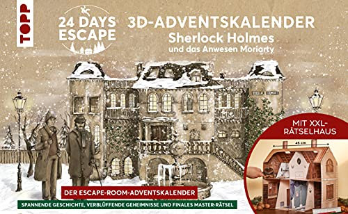 24 DAYS ESCAPE 3D-Adventskalender – Sherlock Holmes und das Anwesen Moriarty