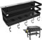 RUSFOL Verbesserte Edelstahl-Grillplatte für 71,1 cm / 91,4 cm Blackstone-Grillplatten, mit Inbusschlüssel, platzsparende Grill-Zubehör-Aufbewahrungsbox, frei von Bohrloch