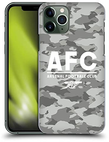Head Case Designs Officially Licensed Arsenal FC Camouflage Winter Logos Hard Back Case Compatible With Apple iPhone 11 Pro