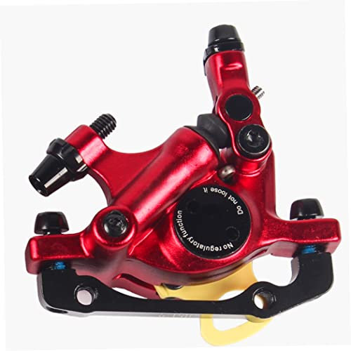 Liummrcy Pinze per Freno a Disco Idraulico HB100 MTB pinze Freni Anteriori/Posteriori per Biciclette per Biciclette per Freno per Freno (Anteriore, Rosso)-Baschi BASI BACKE Freni BICIONI SPOSTA per