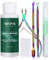 XIFEPFR Cuticle Remover Kit - Cuticle Remover Cream & Cuticle Oil Pen for Soften Moisturize, Cuticle Trimmer/Nipper, Cuticle Pusher and Nail Cotton Pads for Professional Manicure, Christmas Gifts