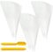 Lot de 10 sacs à coulis avec 2 outils de calfeutrage pour carrelage, pointe en polyéthylène haute densité résistant aux déchirures et à la perforation, 28,5 x 46,5 cm