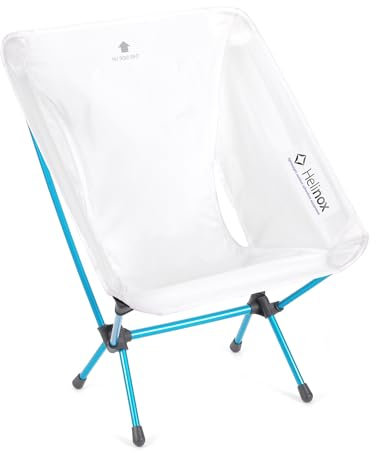 Helinox Chair Zero Outdoor-Stuhl (Gewicht 0,51 kg/bis 120 kg Tragkraft), Weiss/Opulenter Garten, Einheitsgröße