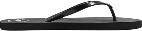 4F Flipflop F018A Damen Flip-Flops, Black, 36 EU, Schwarz, 36 EU
